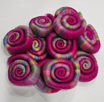 Fuchsia Rainbow Swirl